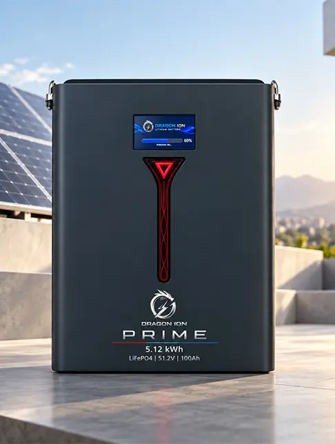 51.2V – 100Ah – PRIME-Series DRAGON ION Lithium Battery